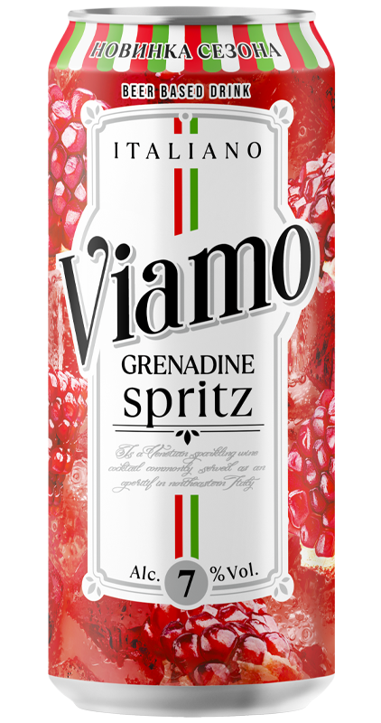 Viamo Grenadine Spritz